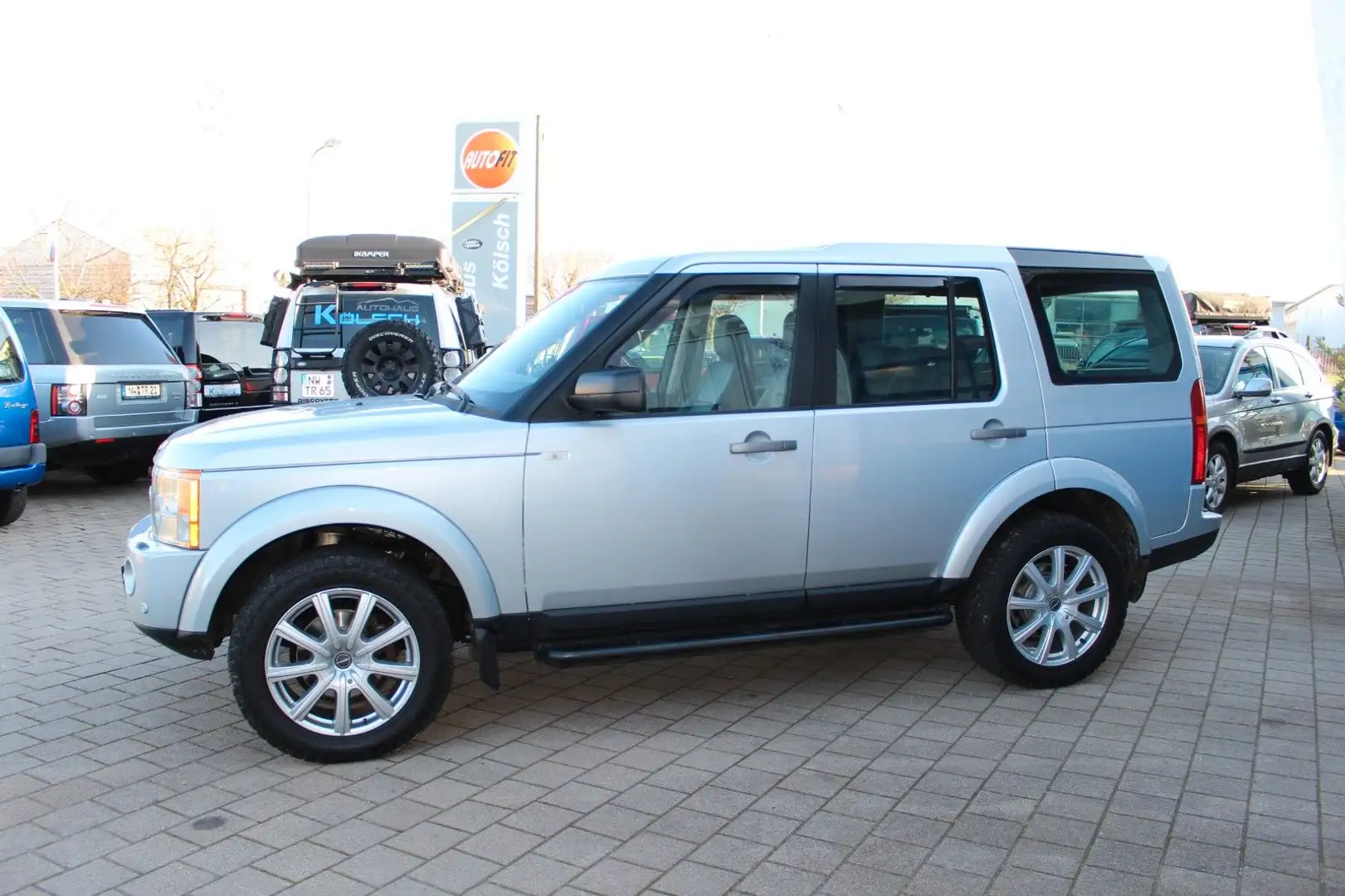 Land Rover Discovery 7 Sitze, Motor überholt,CarPlay/Android  möglich Silber - 1