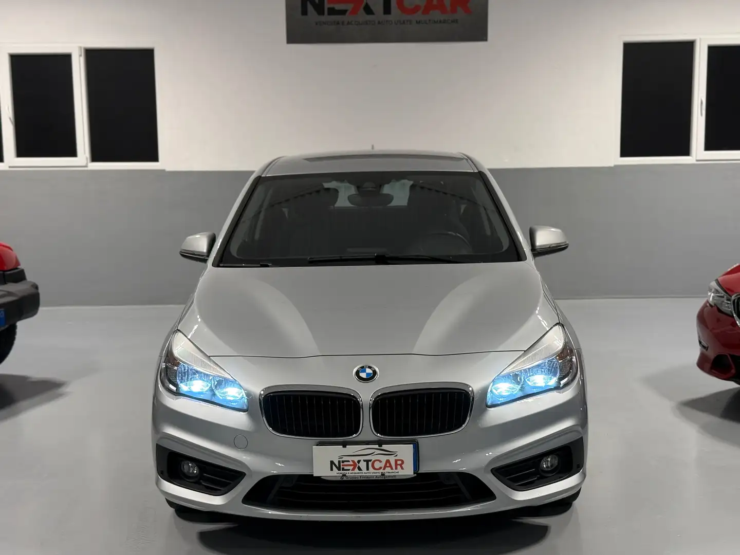 BMW 218 d Active Tourer AUTO! 85.000KM! TAGLIANDI BMW! Argento - 2