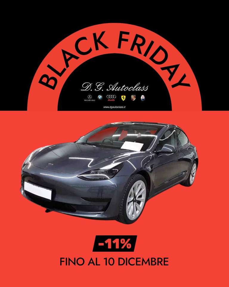 Tesla Model 3 STANDARD RANGE+ ASSIST/MEDIA/PANO/PELLE/LED/ACC