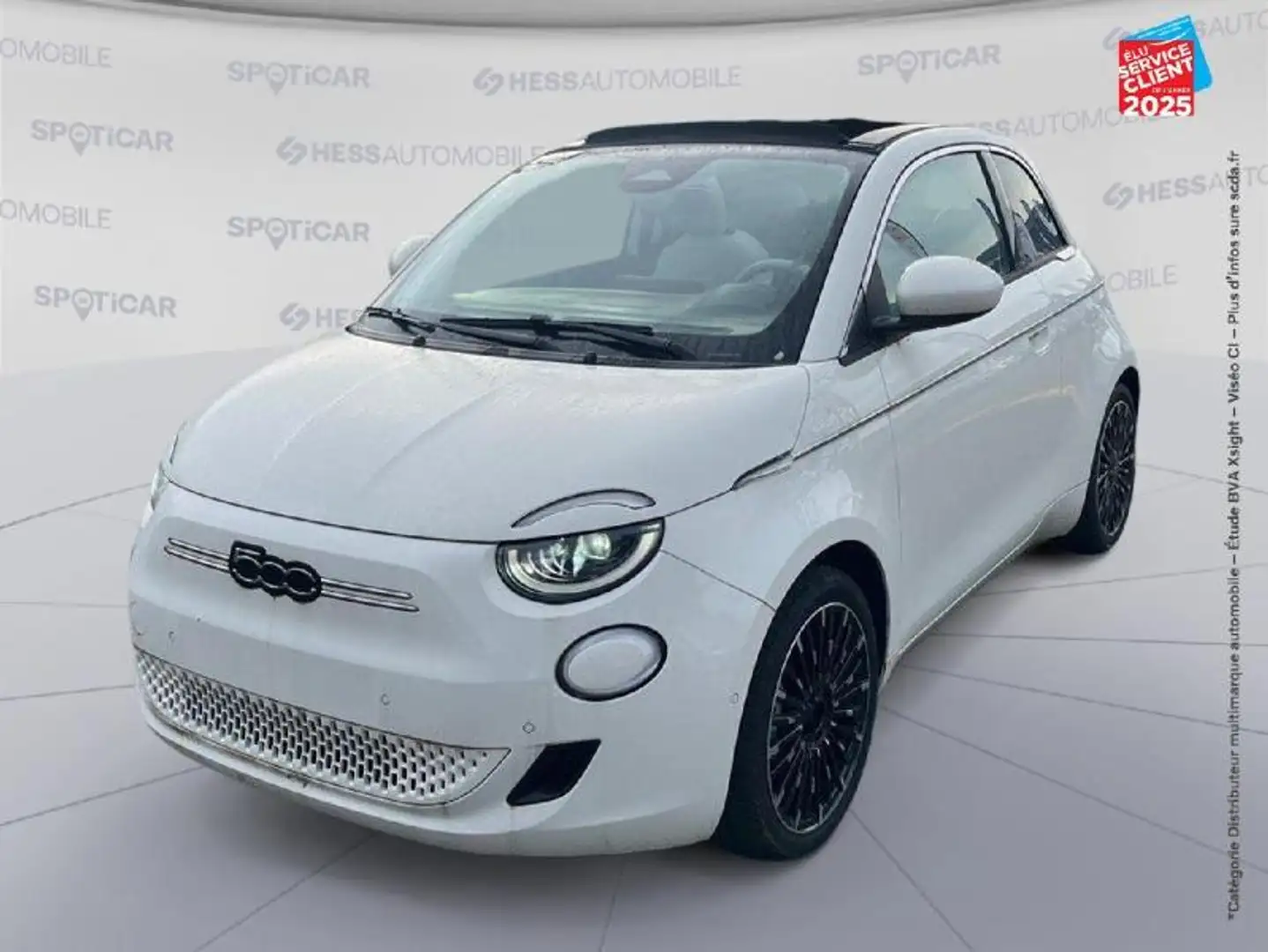 Fiat 500C e 118ch La Prima Blanc - 1