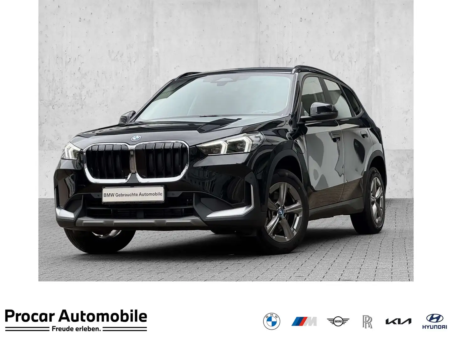 BMW X1 xDrive25e AdapLED Navi PA RFK DAB Tempomat Schwarz - 1