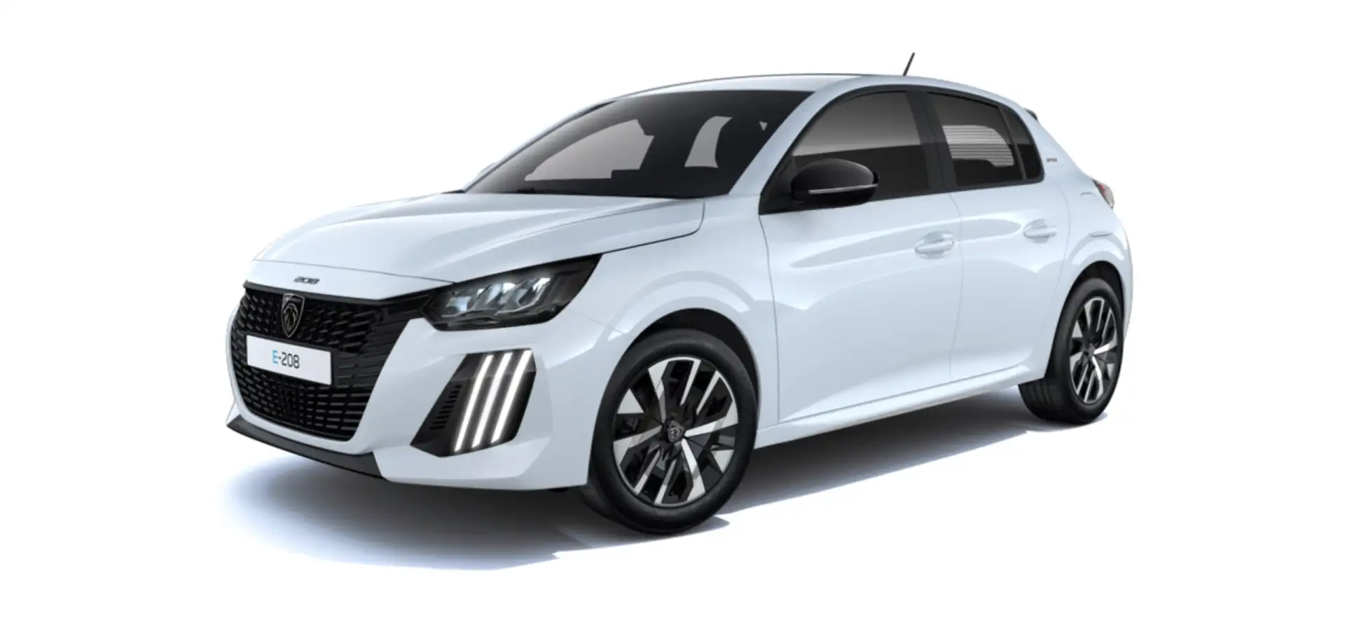 Peugeot e-208 EV Style 50 kWh DIRECT RIJDEN - WARMTEPOMP - 8 JAA Blanc - 2