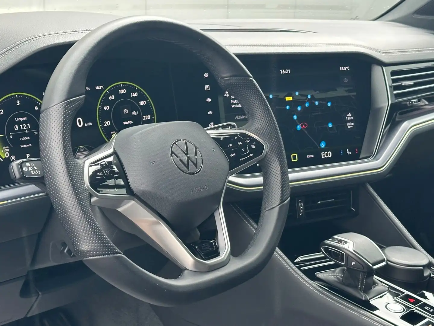 Volkswagen Touareg R-Line 4M BLACK AHK PANO HuD STANDH. Weiß - 2