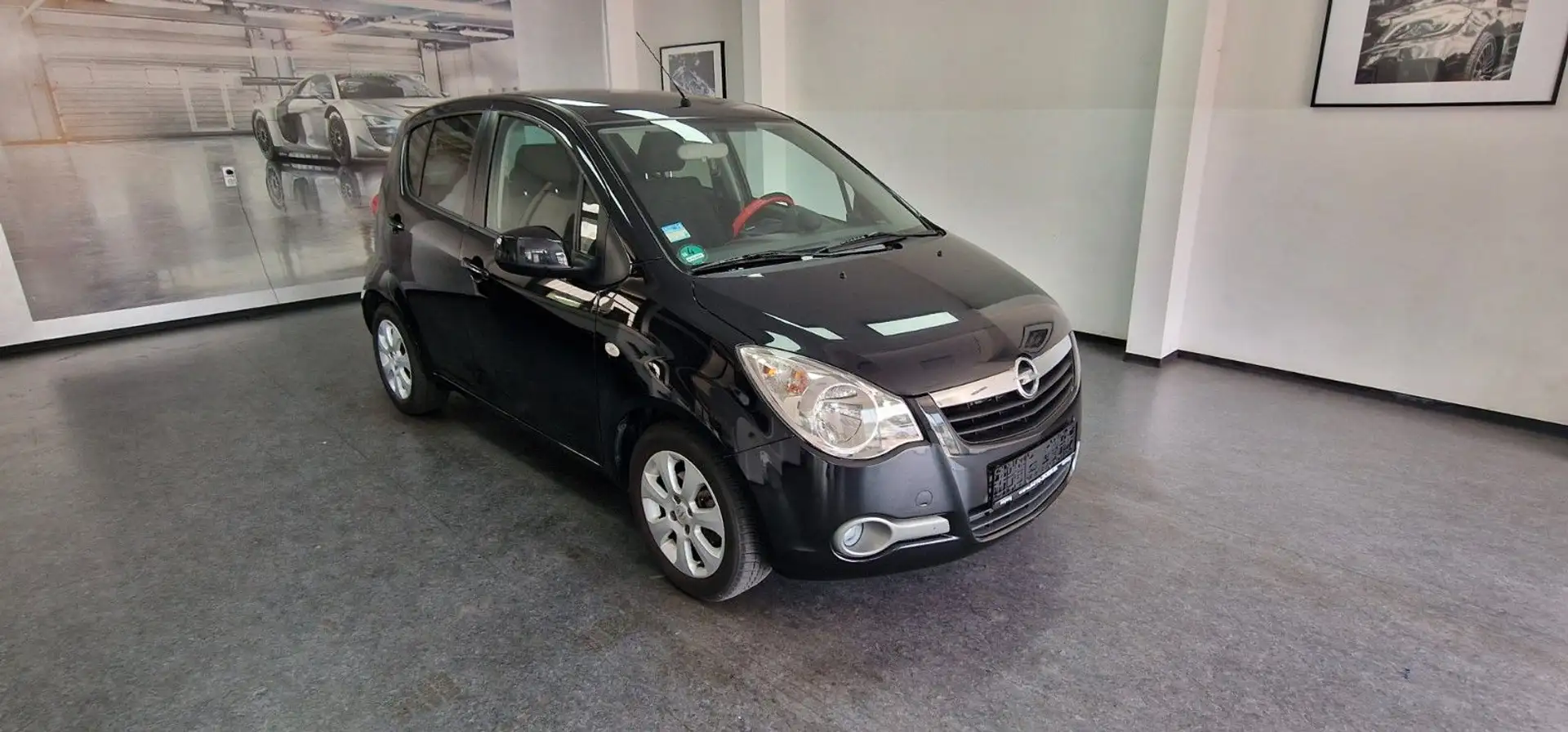 Opel Agila 1.2 Edition Klima 32.000 km TÜV 07/2027 Schwarz - 2