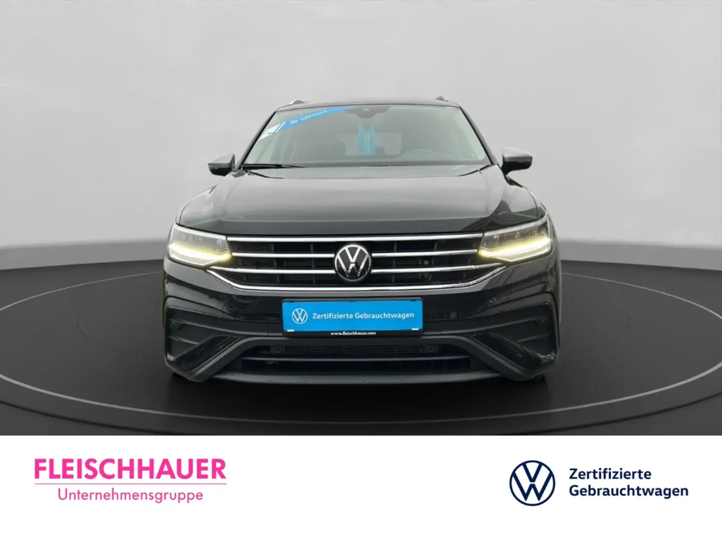 Volkswagen Tiguan Allspace 2.0 Life DSG+NAVI+KLIMAAUT+SHZ Schwarz - 2