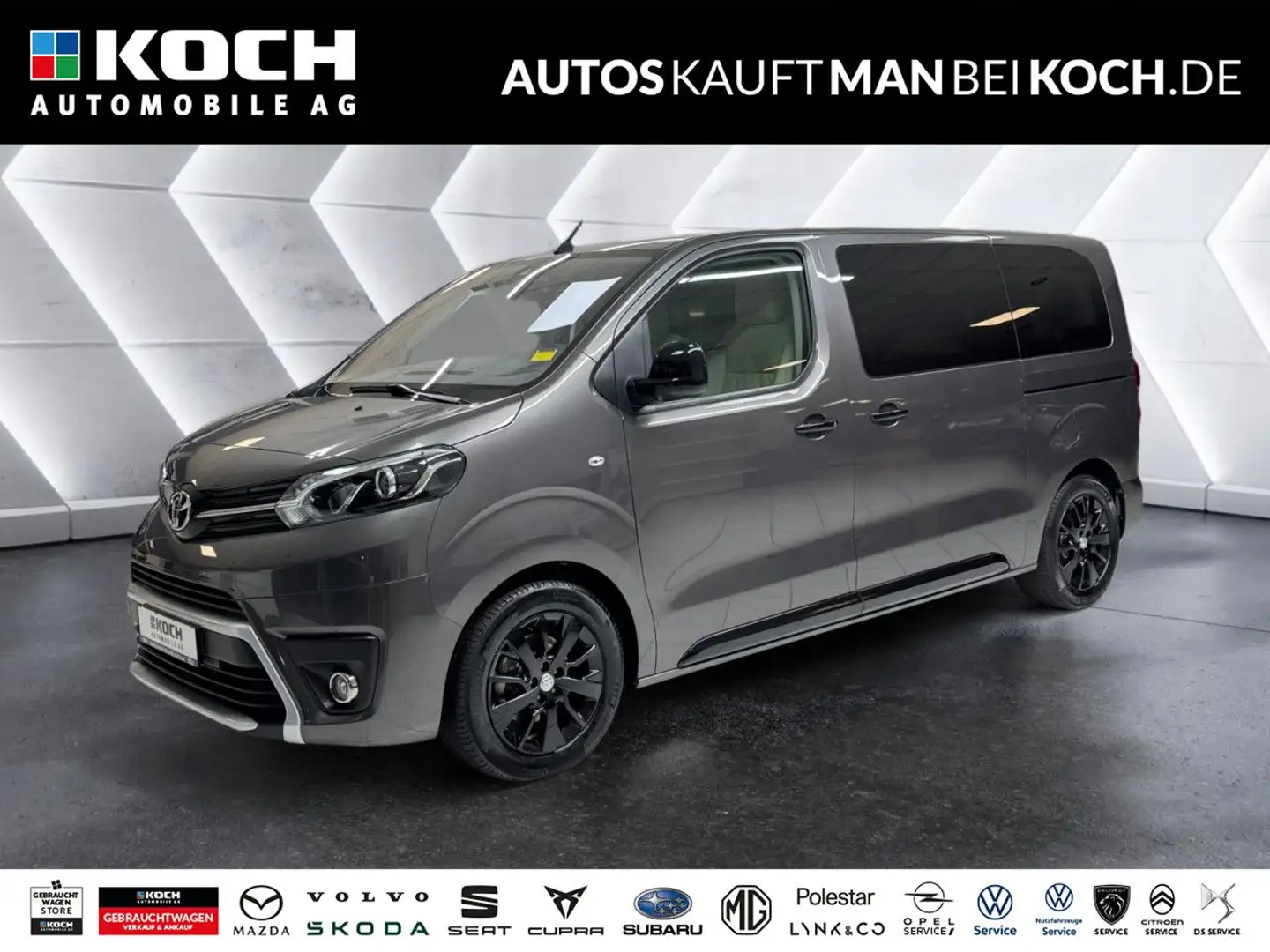 Toyota Proace Verso 2.0 Black Edition PANO LEDER NAVI Grau - 1