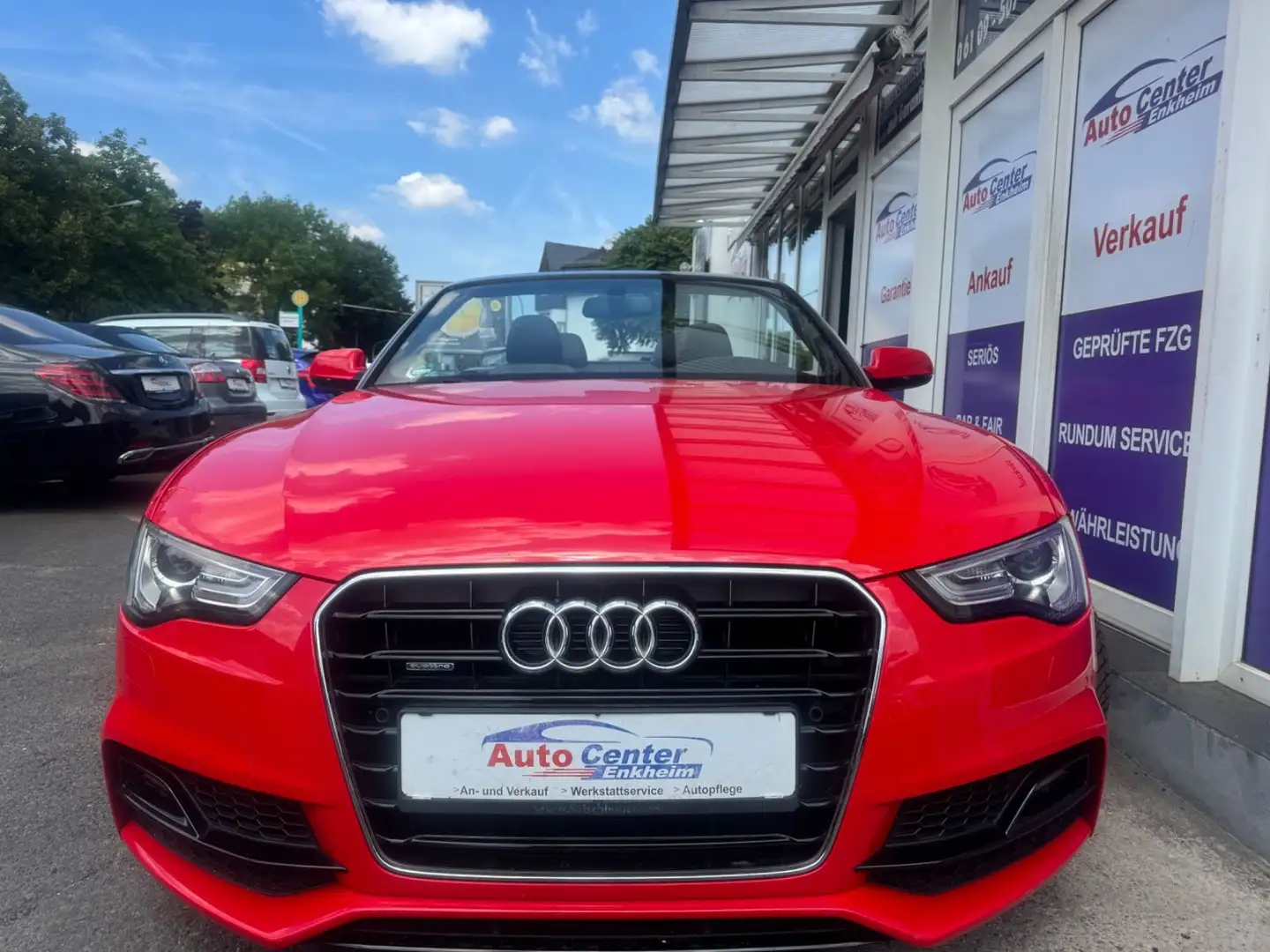 Audi A5 Cabriolet 2.0 TDI  quattro  S-Line*Navi*Sizhg Rot - 2