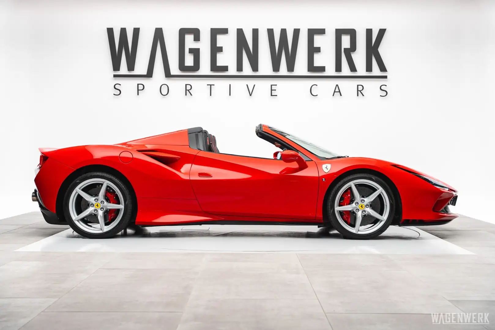 Ferrari F8 Spider LIFT PPF RACINGSITZE CARBON GARANTIE ROSSO-CORSA Rot - 2