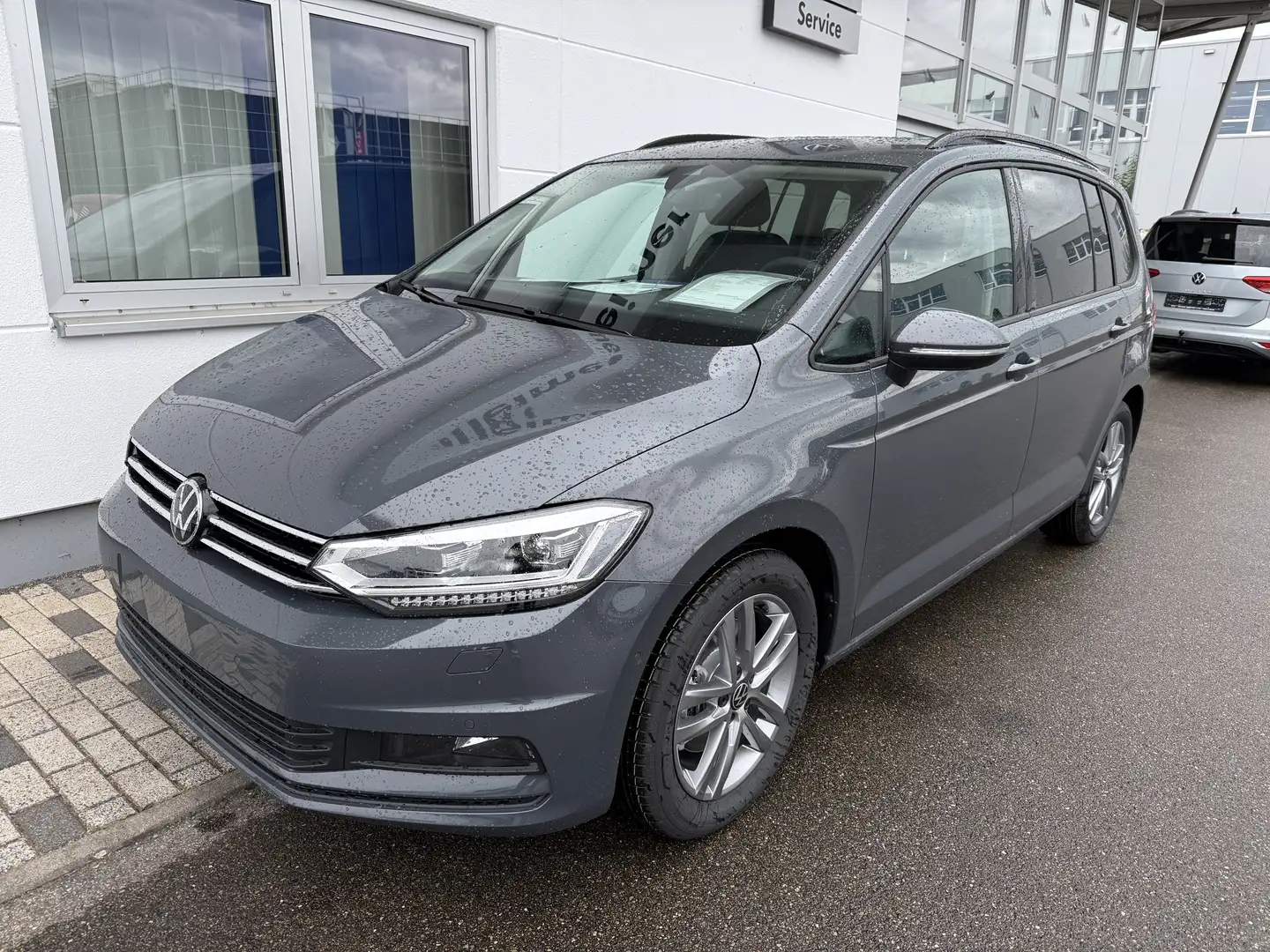 Volkswagen Touran Comfortline AHK/EasyOpen/IQ.DRIVE/RFK/Winterpaket Gris - 2