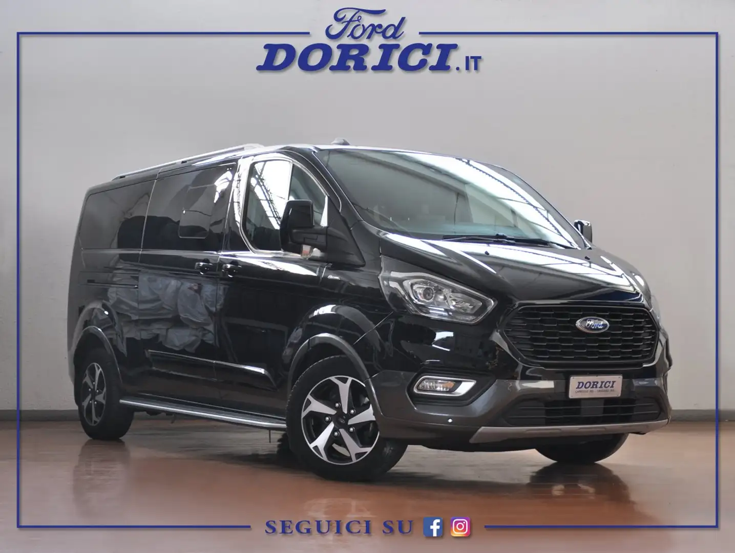 Ford Tourneo Custom 320 2.0 EcoBlue 170Cv aut. PL Active Nero - 1