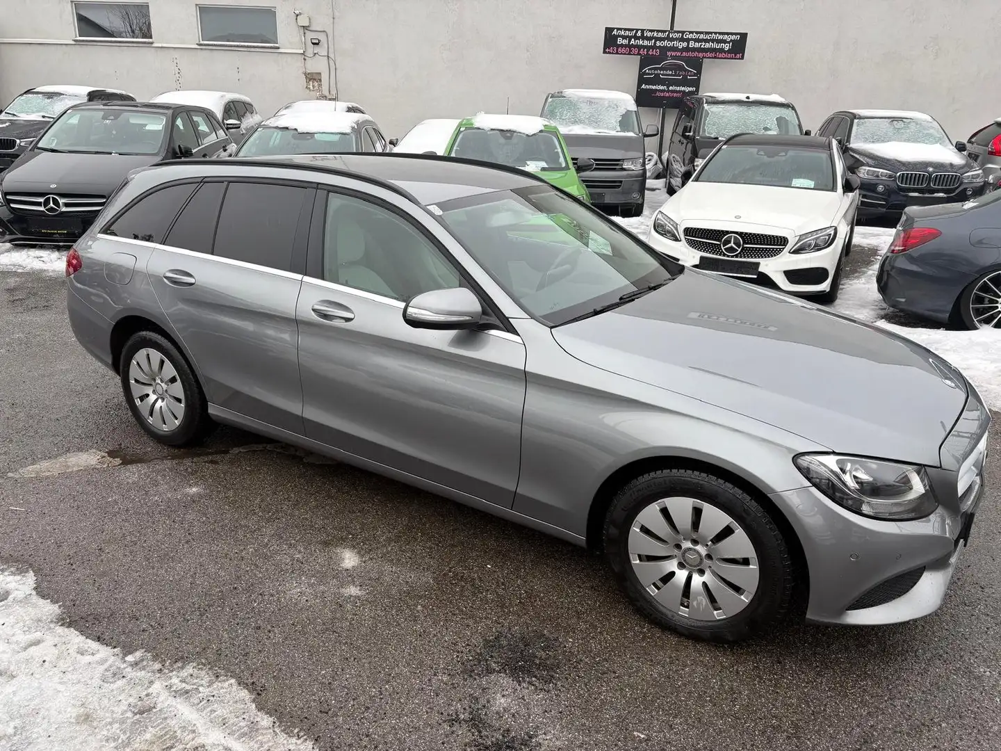 Mercedes-Benz C 200 T BlueTEC A-Edition 136PS ParkAssist Navi Silber - 2
