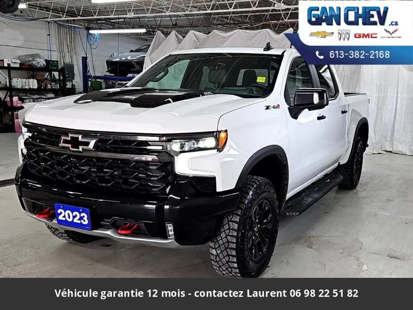 Chevrolet Silverado ZR2 6.2l Tout compris hors homologation 4500e Biały - 1