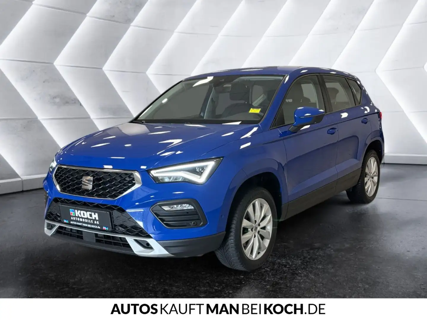 SEAT Ateca 1.0 TSI Style LED ACC NAVI ALLWETTER PARKL Bleu - 2