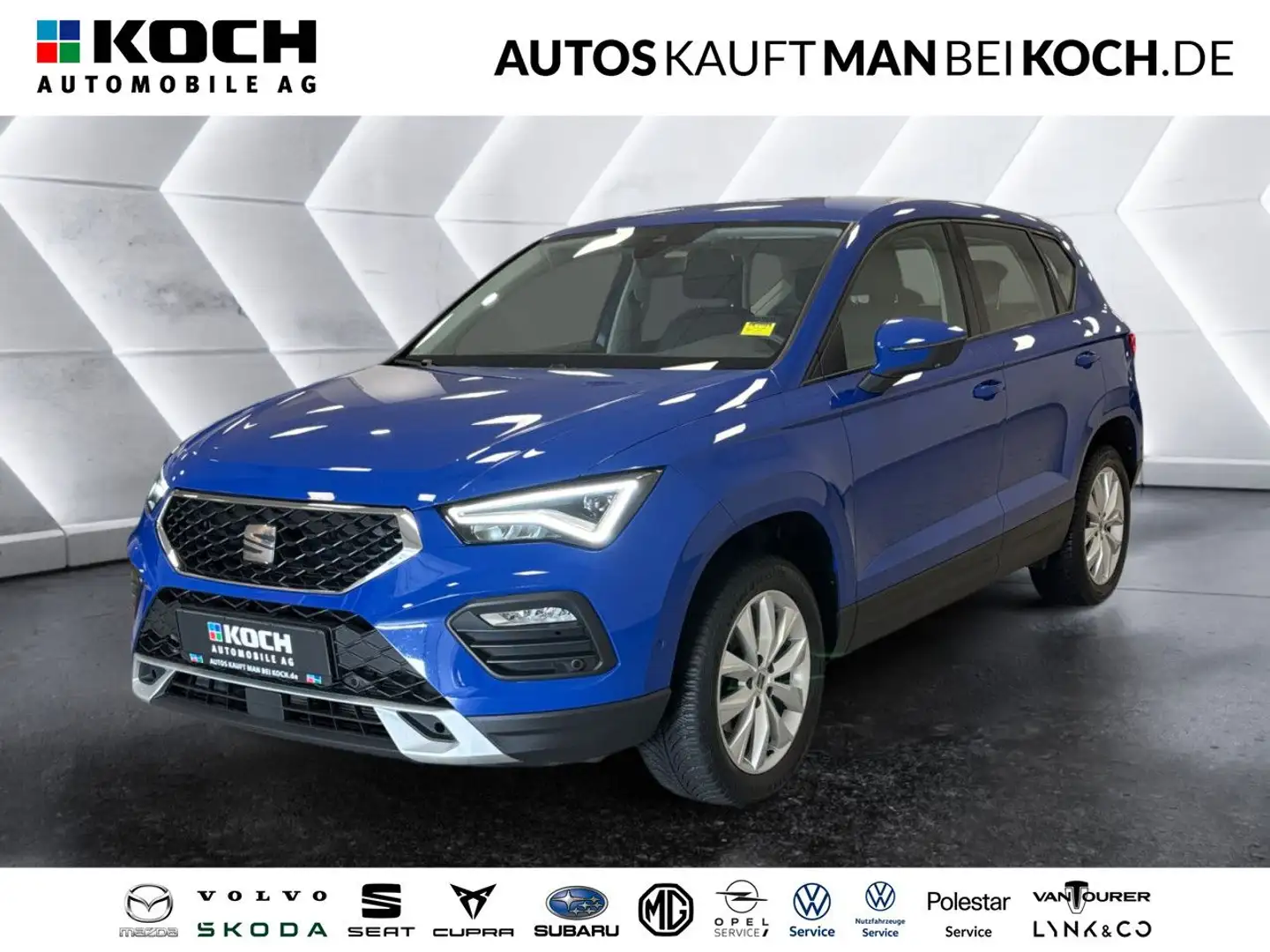 SEAT Ateca 1.0 TSI Style LED ACC NAVI ALLWETTER PARKL Bleu - 1