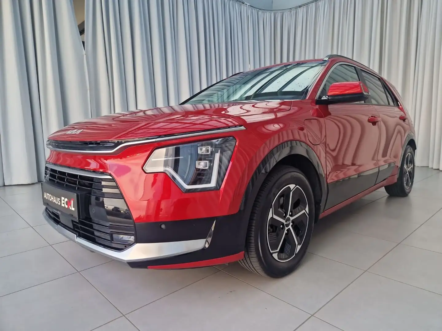 Kia Niro PHEV 2xKlima AHK AUT Kam. KlimaA LED LM PDC Rot - 2
