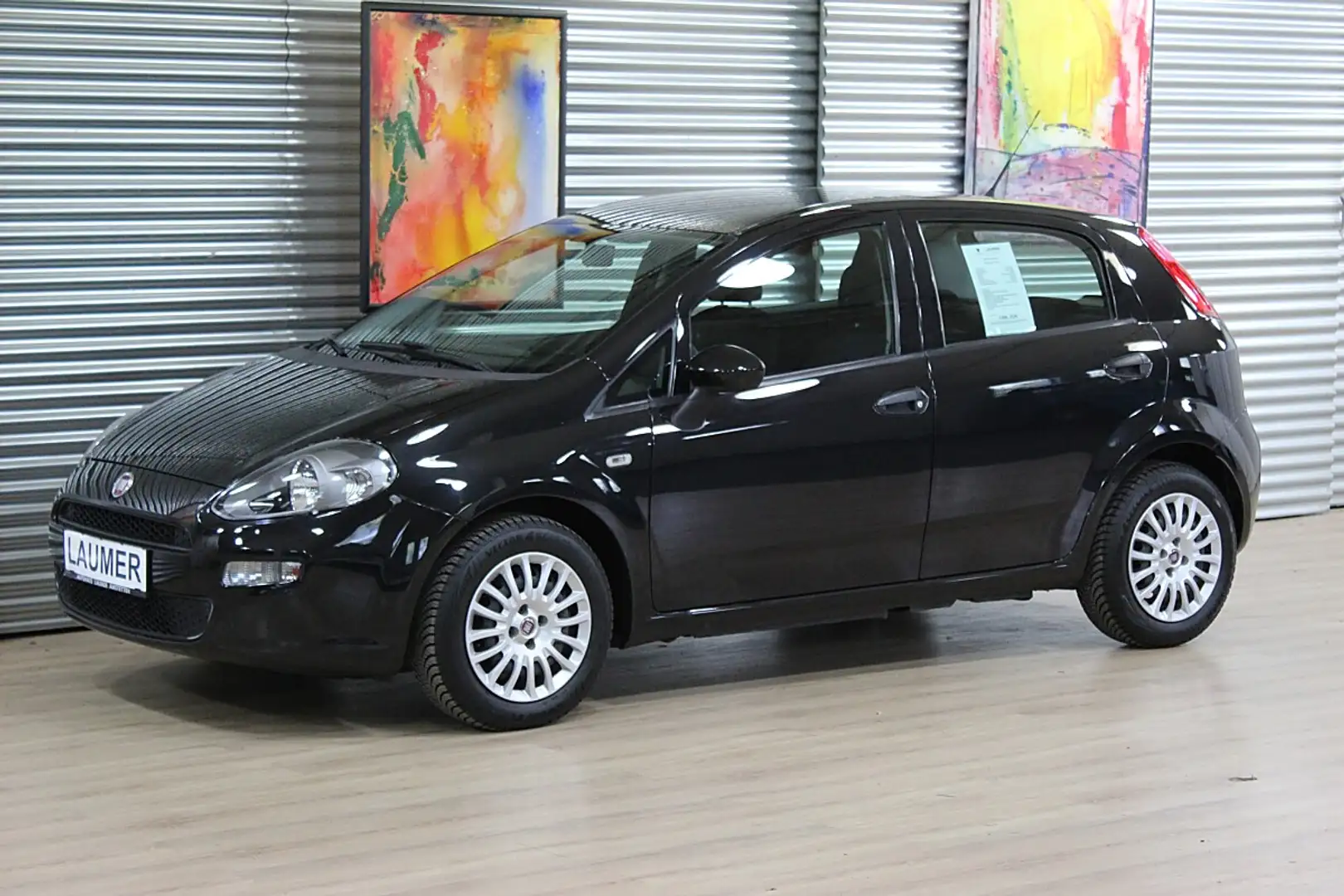 Fiat Punto 1,2 69 Pop Schwarz - 1