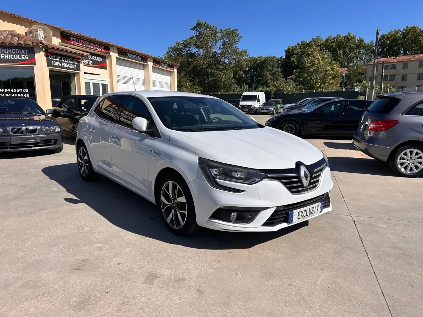 Renault Megane 1.6 DCI 130CH ENERGY INTENS Blanc - 2