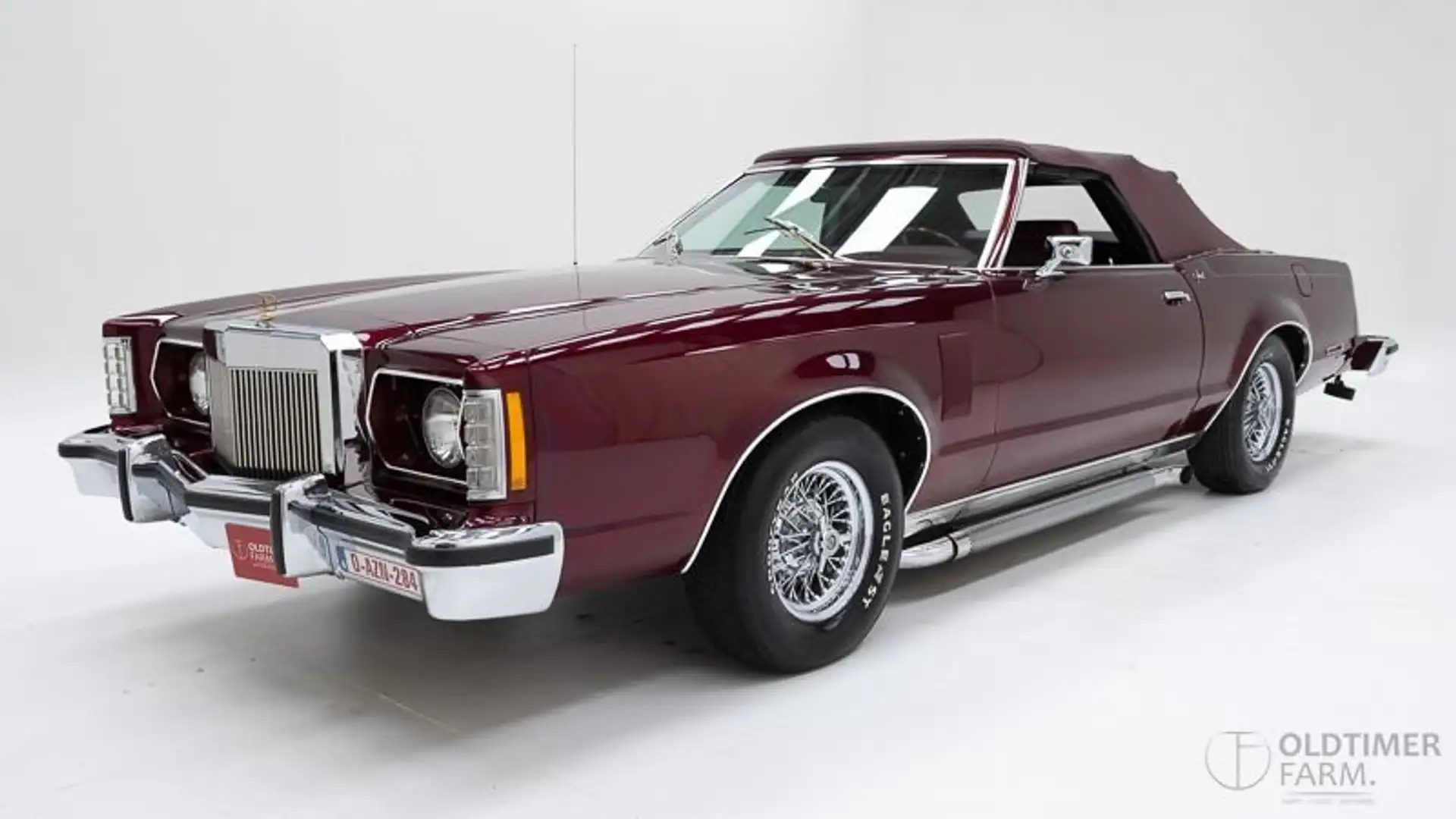 Ford Thunderbird Seventh Generation Convertible '79 CH2752 Roşu - 1