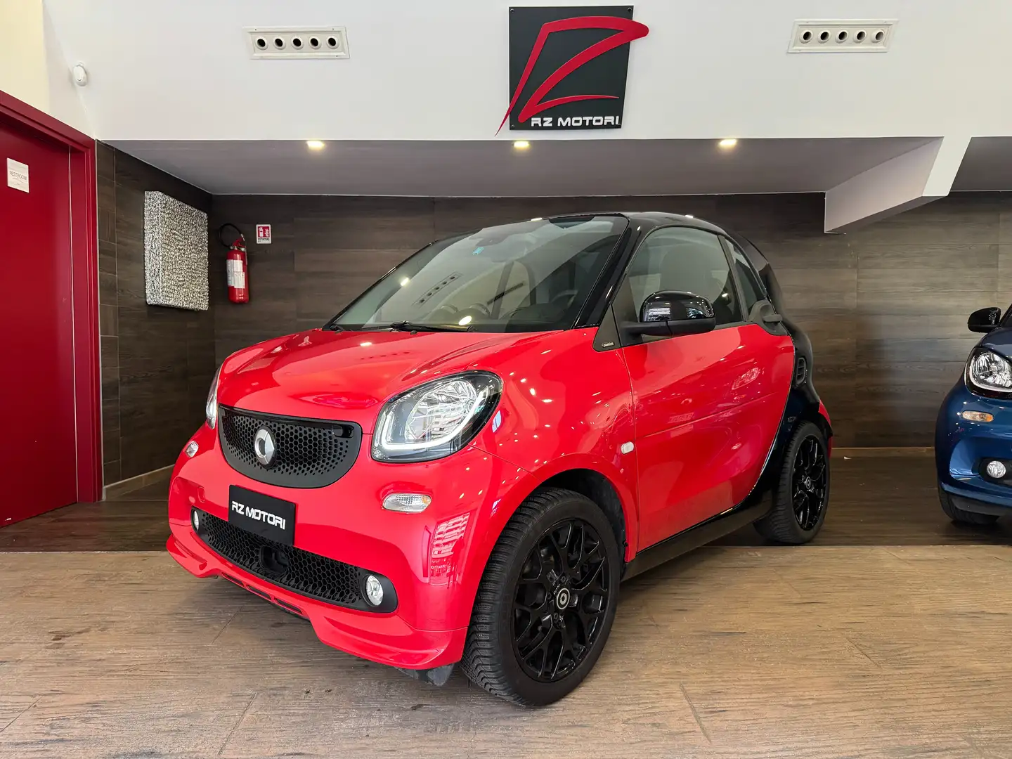 smart forTwo TURBO Superpassion 90cv twinamic-NAVI-LED-ITALIANA Rosso - 1