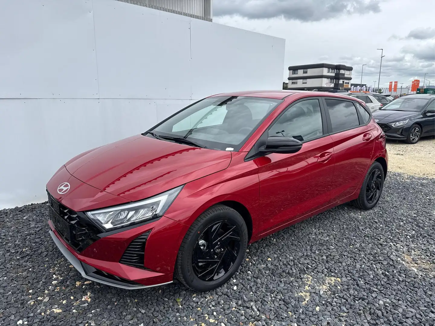 Hyundai i20 STYLE BLACK PACK SHZ NAVI RFK ALU 1.0 T-GDI 66,... Rot - 1
