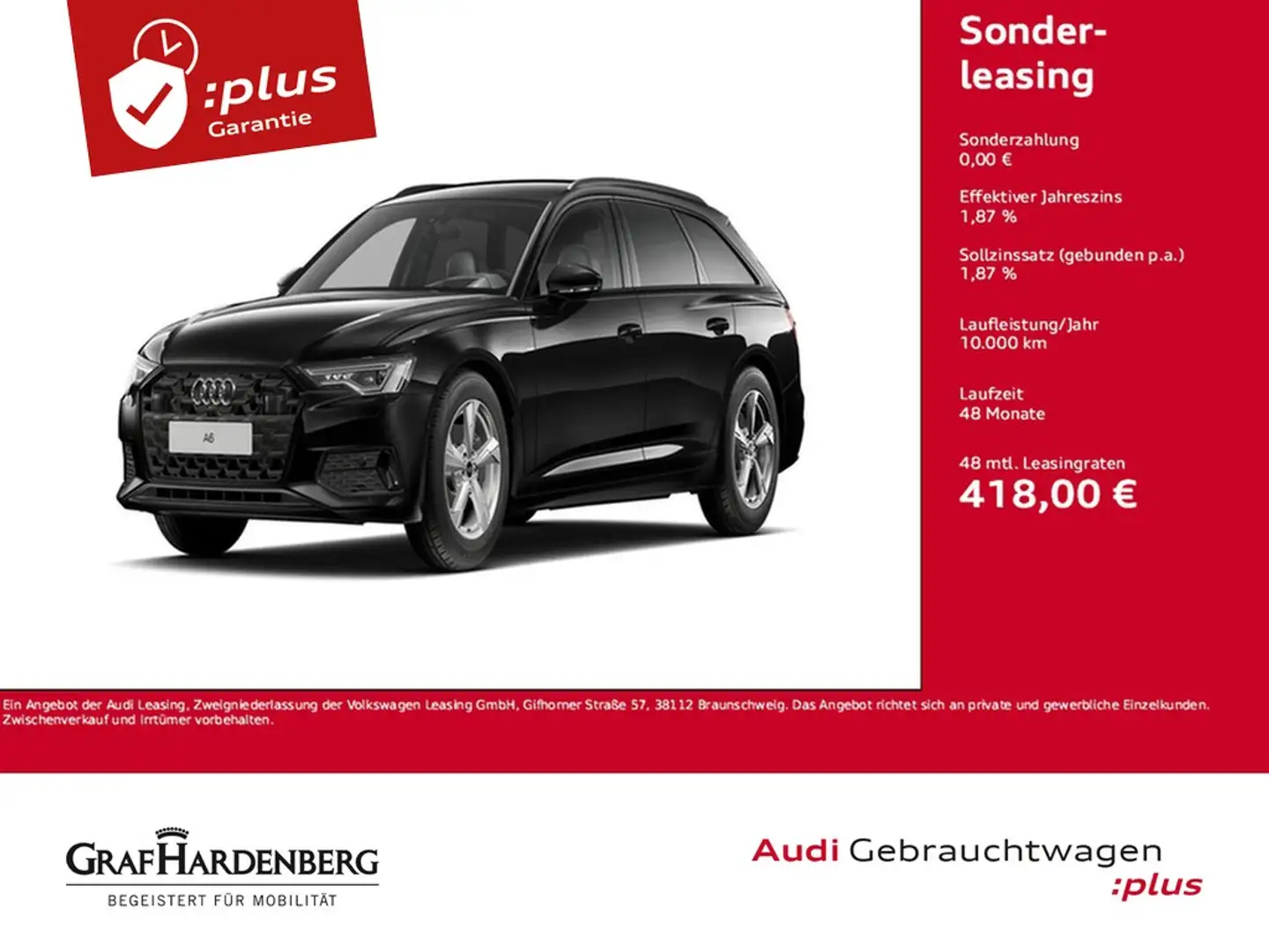 Audi A6 Avant 40 TDI . Matrix Navi ACC HuD Schwarz - 1