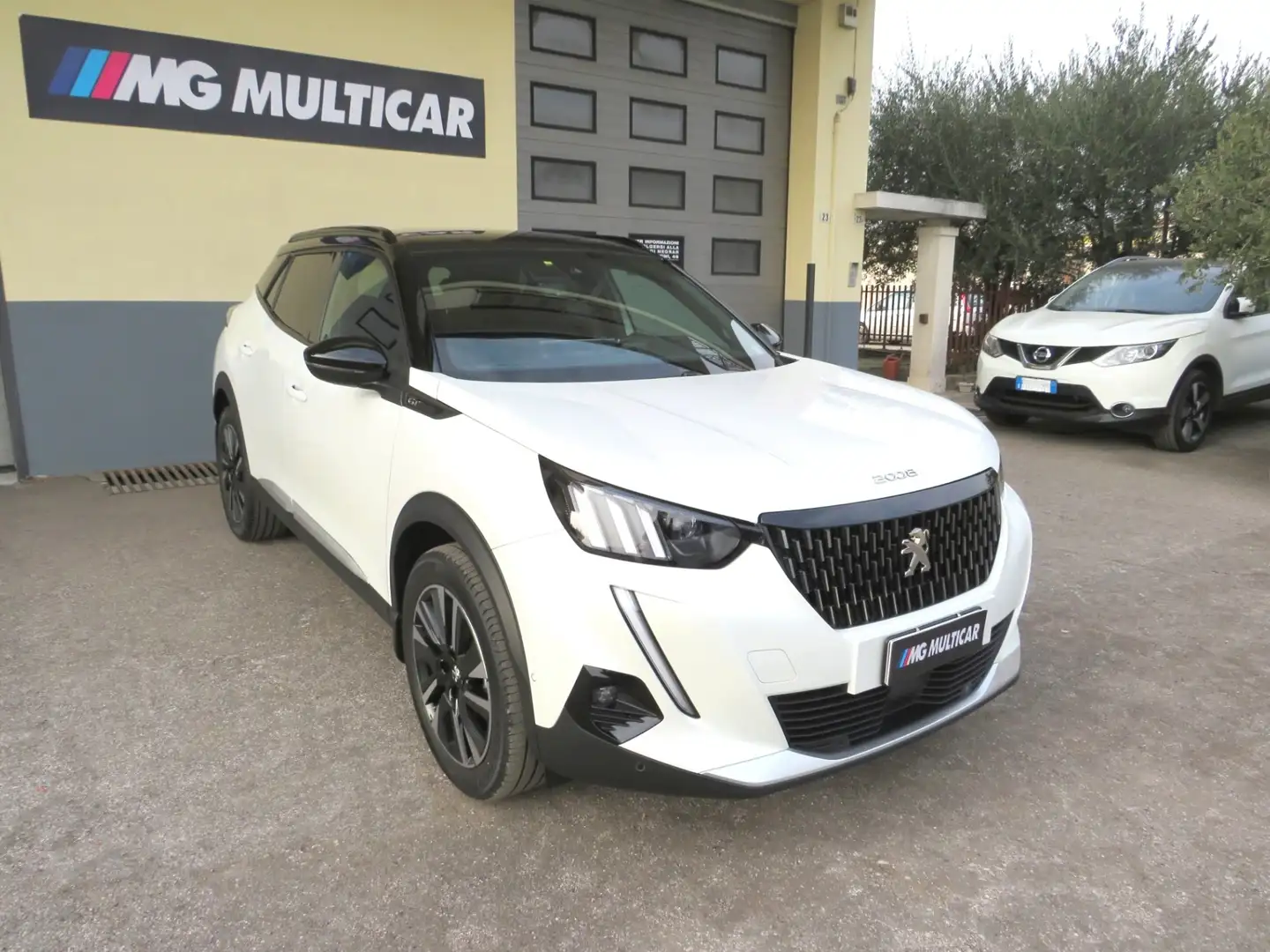 Peugeot 2008 1.2 turbo 155cv GT eat8. full led/adas/keyless Blanc - 1