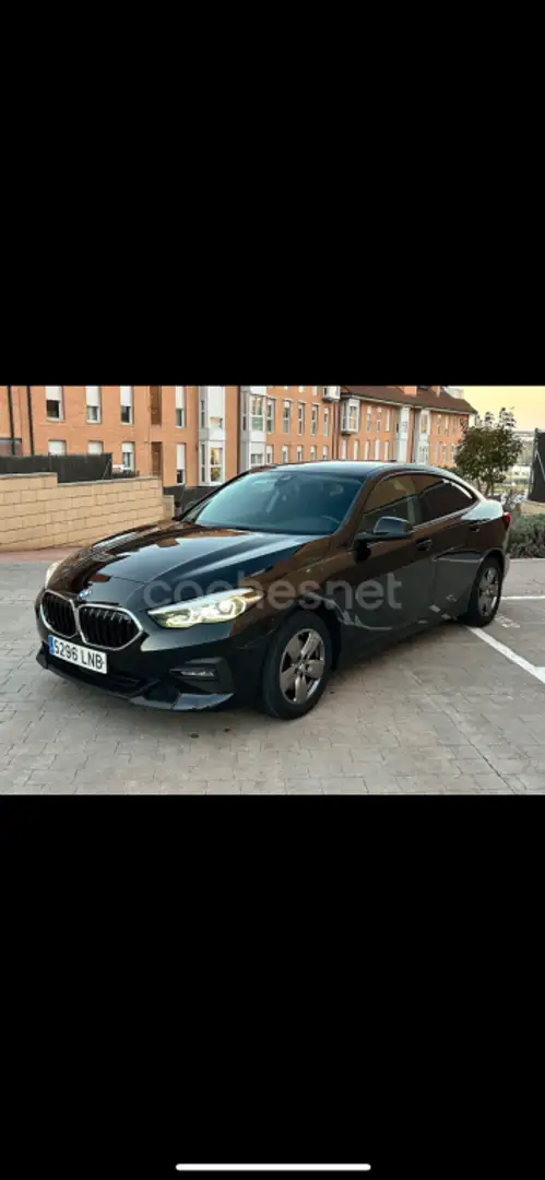 BMW 216 216dA Gran Coupé Fekete - 2