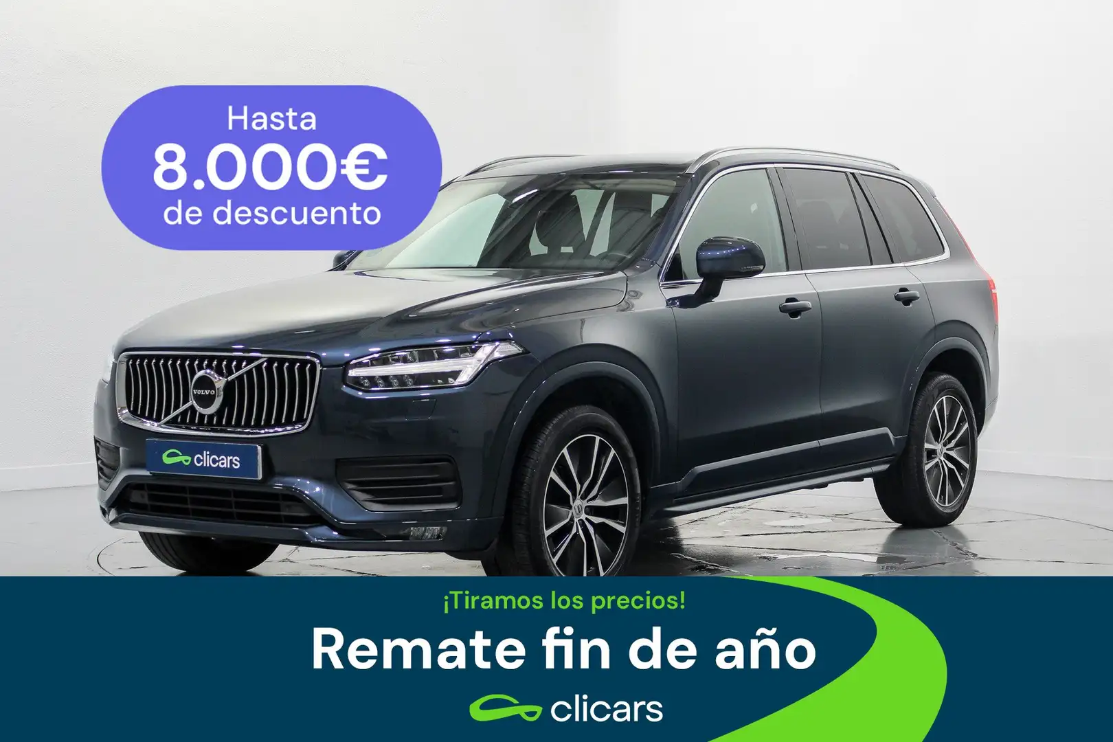 Volvo XC90 B5 Momentum Pro 7pl. AWD Aut. Azul - 1