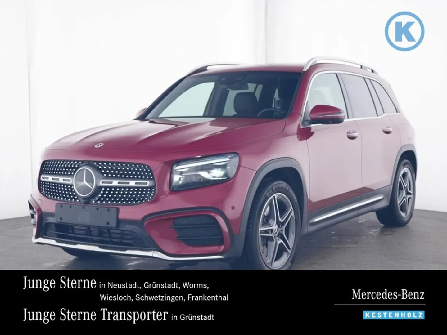 Mercedes-Benz GLB 220 GLB 220 d 4M AMG+DISTRO+360°+SOUND+MEMORY+KEY-GO Rouge - 1