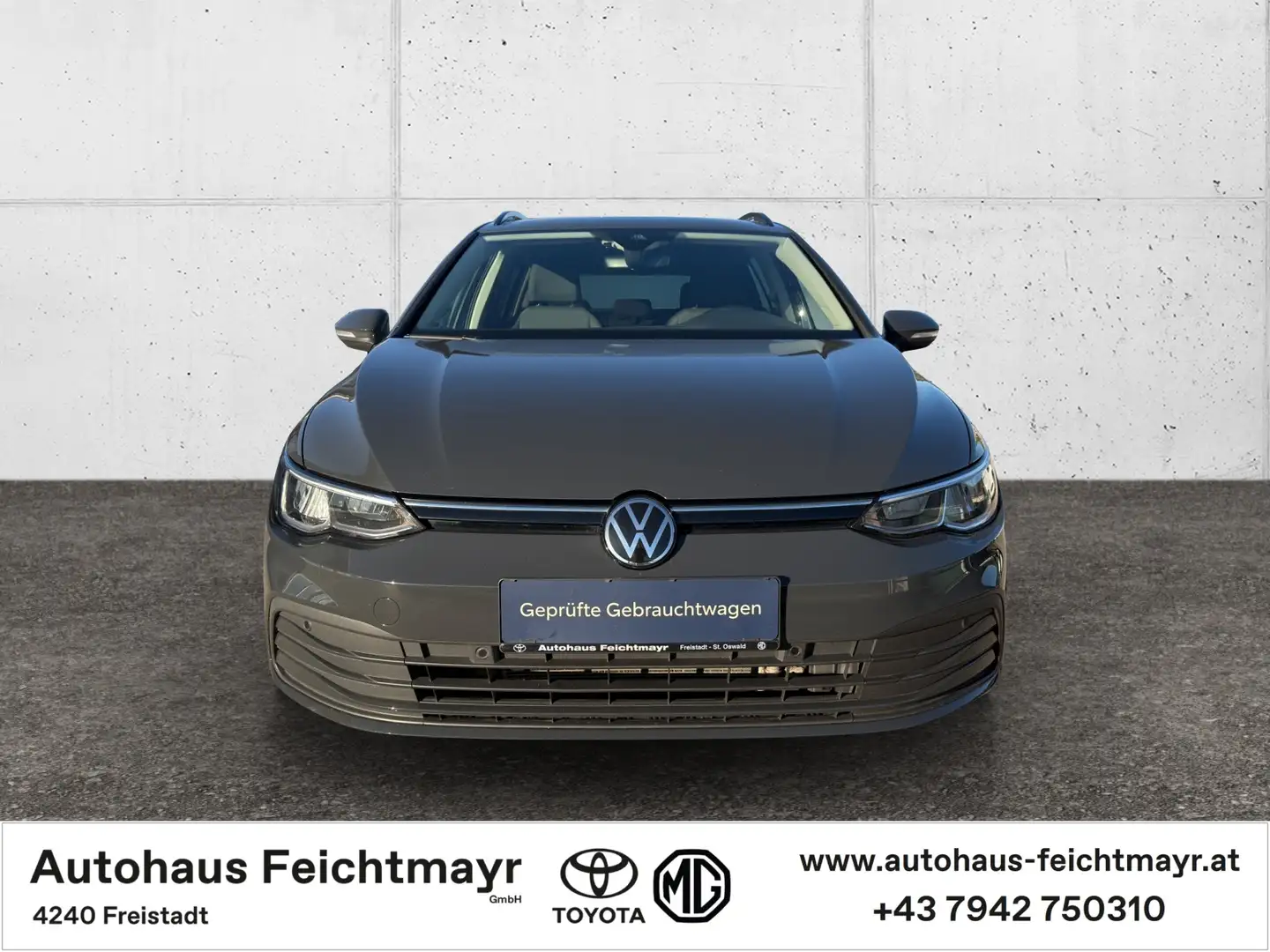 Volkswagen Golf Variant 2,0 TDI Life DSG 5t. Grau - 2