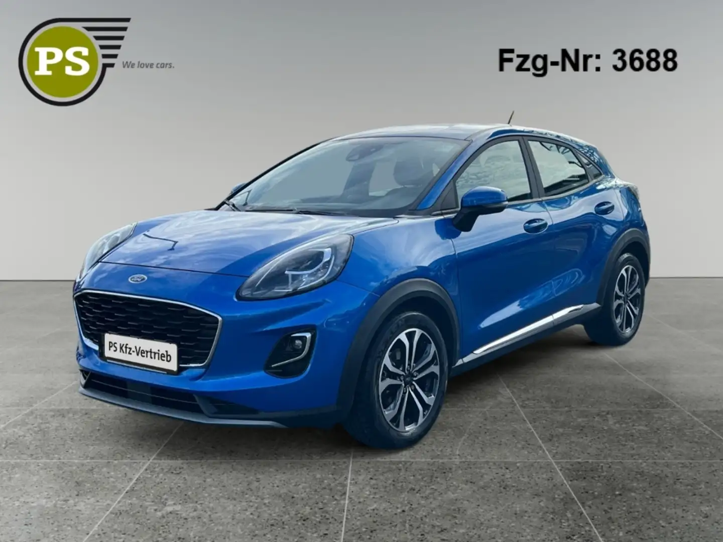 Ford Puma Titanium Navi LED Klimaautom DAB Spurhalteass. Amb Blau - 1