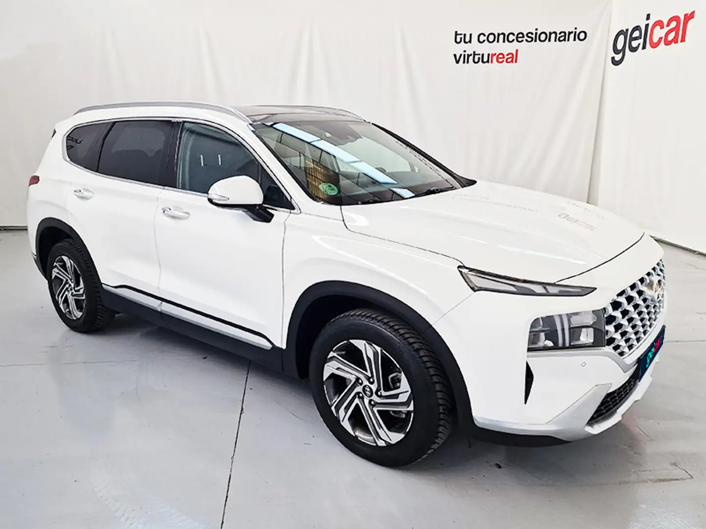 Hyundai SANTA FE 2.2CRDi Tecno 7pl 4WD 8DCT Blanc - 1