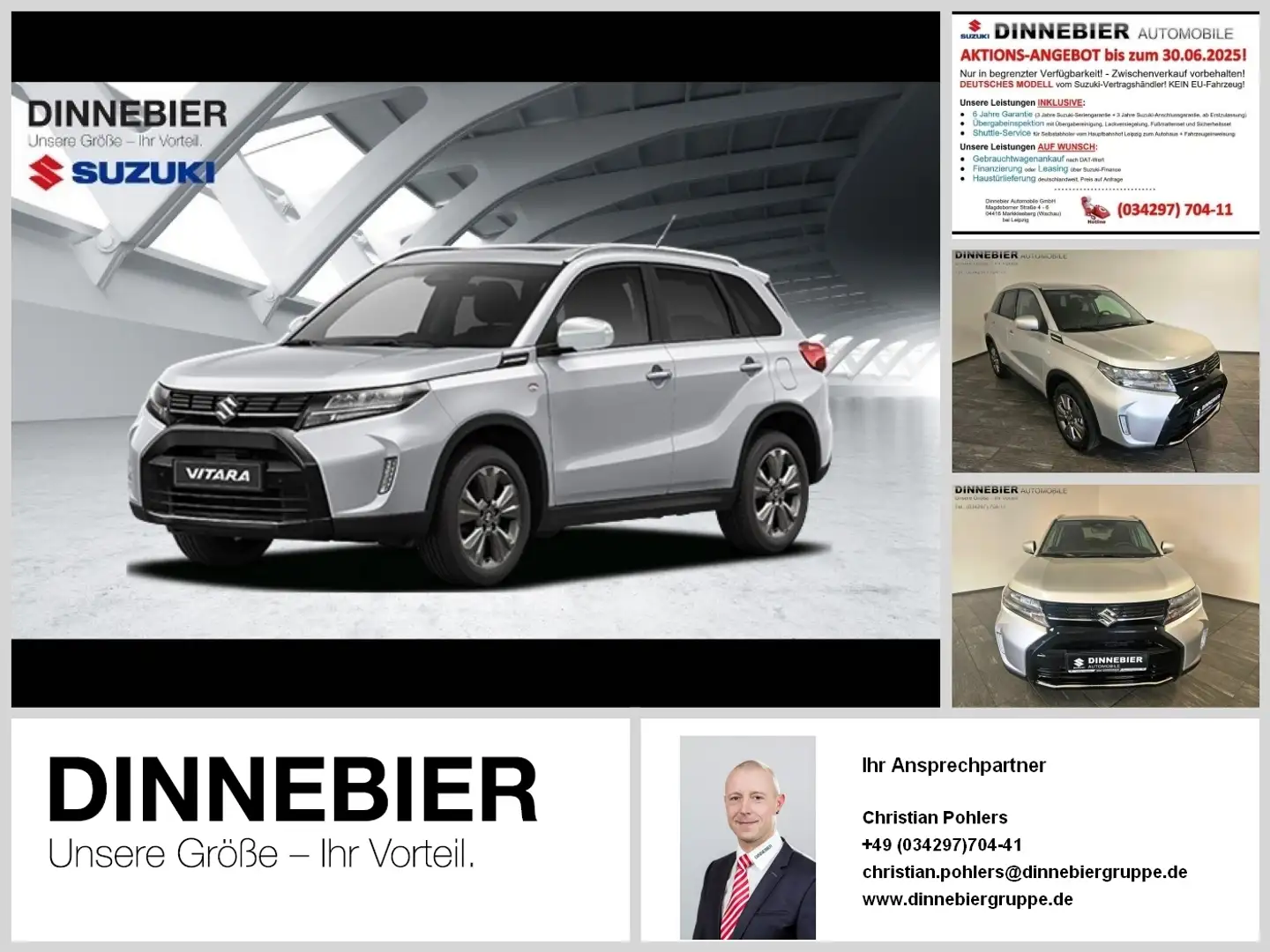 Suzuki Vitara Comfort (AGS)   *6 Jahre Garantie* Zilver - 1