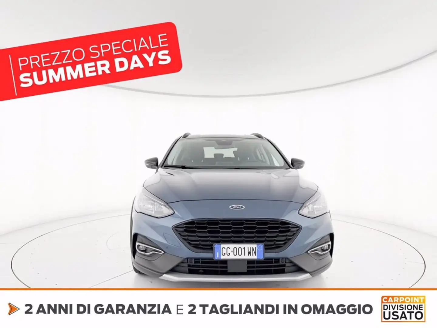 Ford Focus active 1.0 ecoboost h s&s 125cv my20.75 Kék - 2