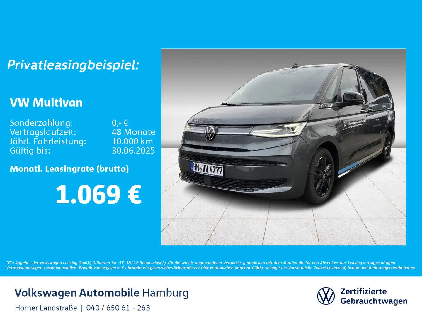 Volkswagen T7 Kombi T7 Multivan Life 2.0 TDI DSG Standheizung 7Sitze Szary - 1