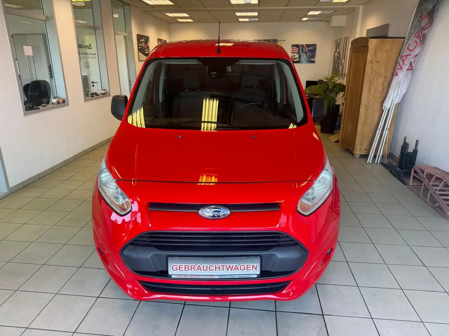 Ford Tourneo Connect / KLIMA / 1.Hand / WINTERPAKET Piros - 2