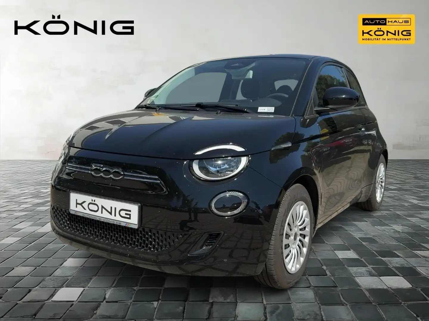 Fiat 500e Klimaautomatik; Carplay Schwarz - 1