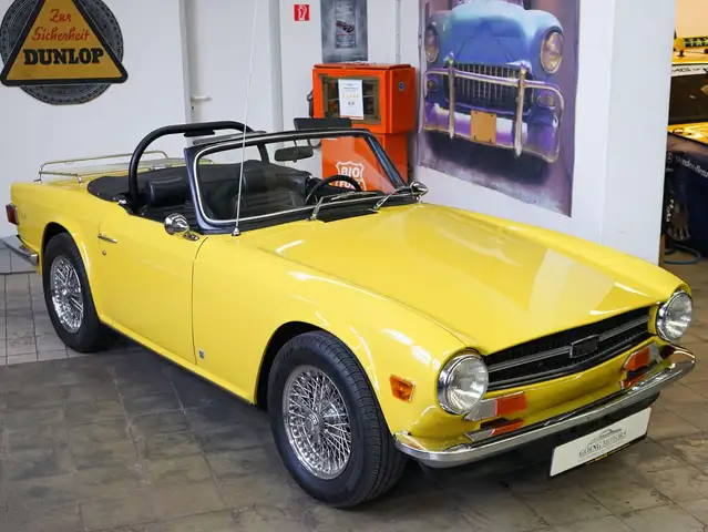 Triumph TR6 aus 2. Hand in tollem Zustand mit H-Kennzeichen