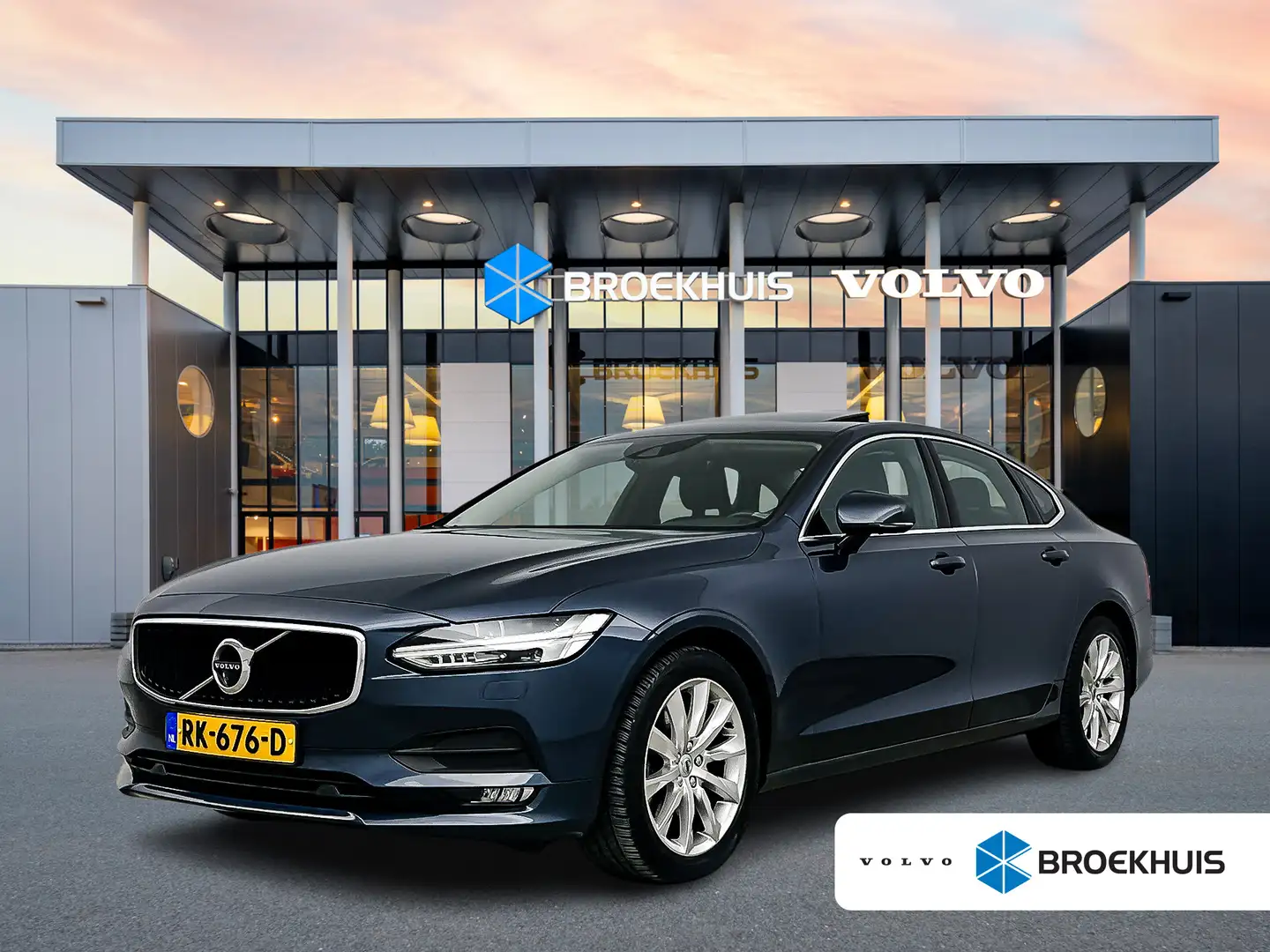 Volvo S90 T5 Momentum Business | 18" | Leder | Schuifdak | H Blau - 1