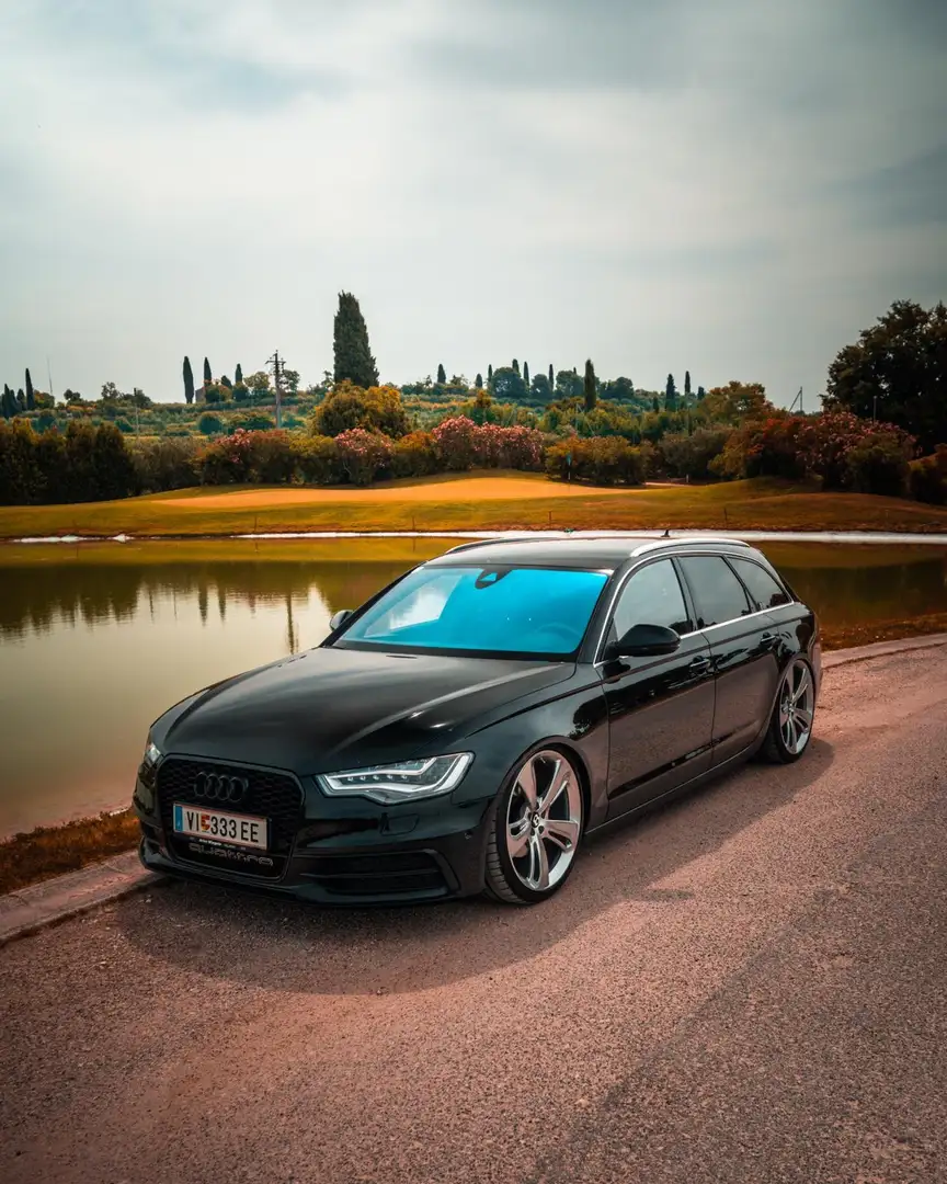 Audi A6 3.0 TDI quattro Schwarz - 1