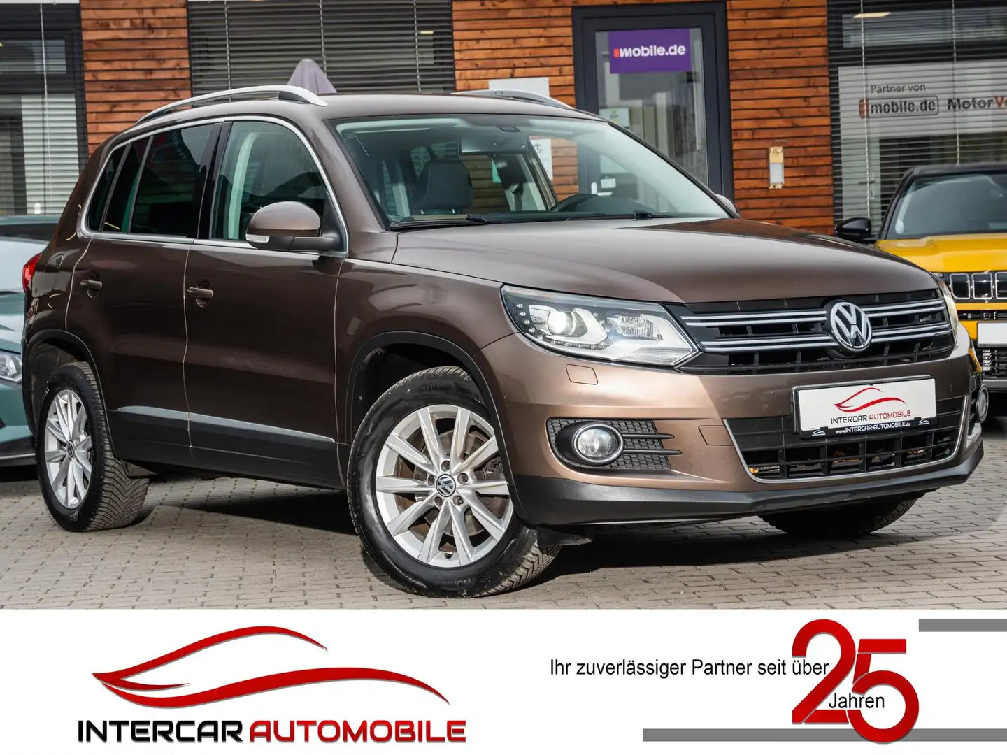 Volkswagen Tiguan 1.4 Sport & Style |Bi-Xenon|Scheckheft| Brown - 1