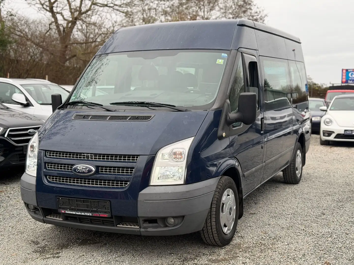 Ford Transit FT 300 M Trend*9 Sitzer*KLIMA*TÜV NEU Bleu - 1