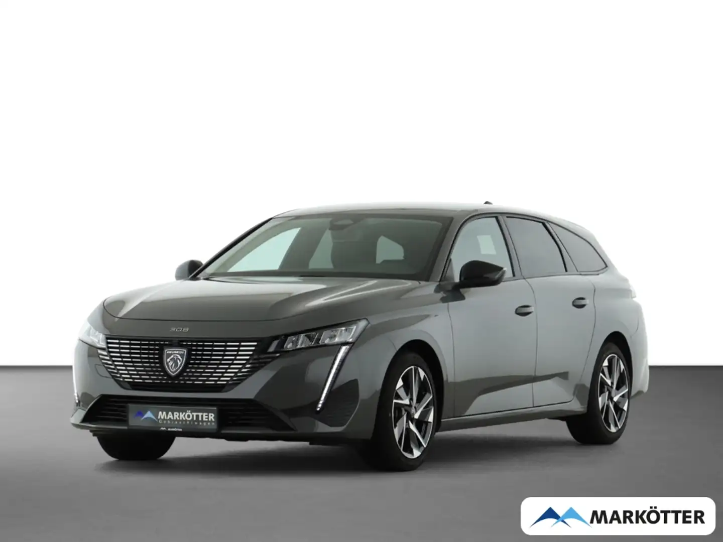 Peugeot 308 SW Allure 1.2 PureTech 130/SHZ/180Cam/LED Gris - 1