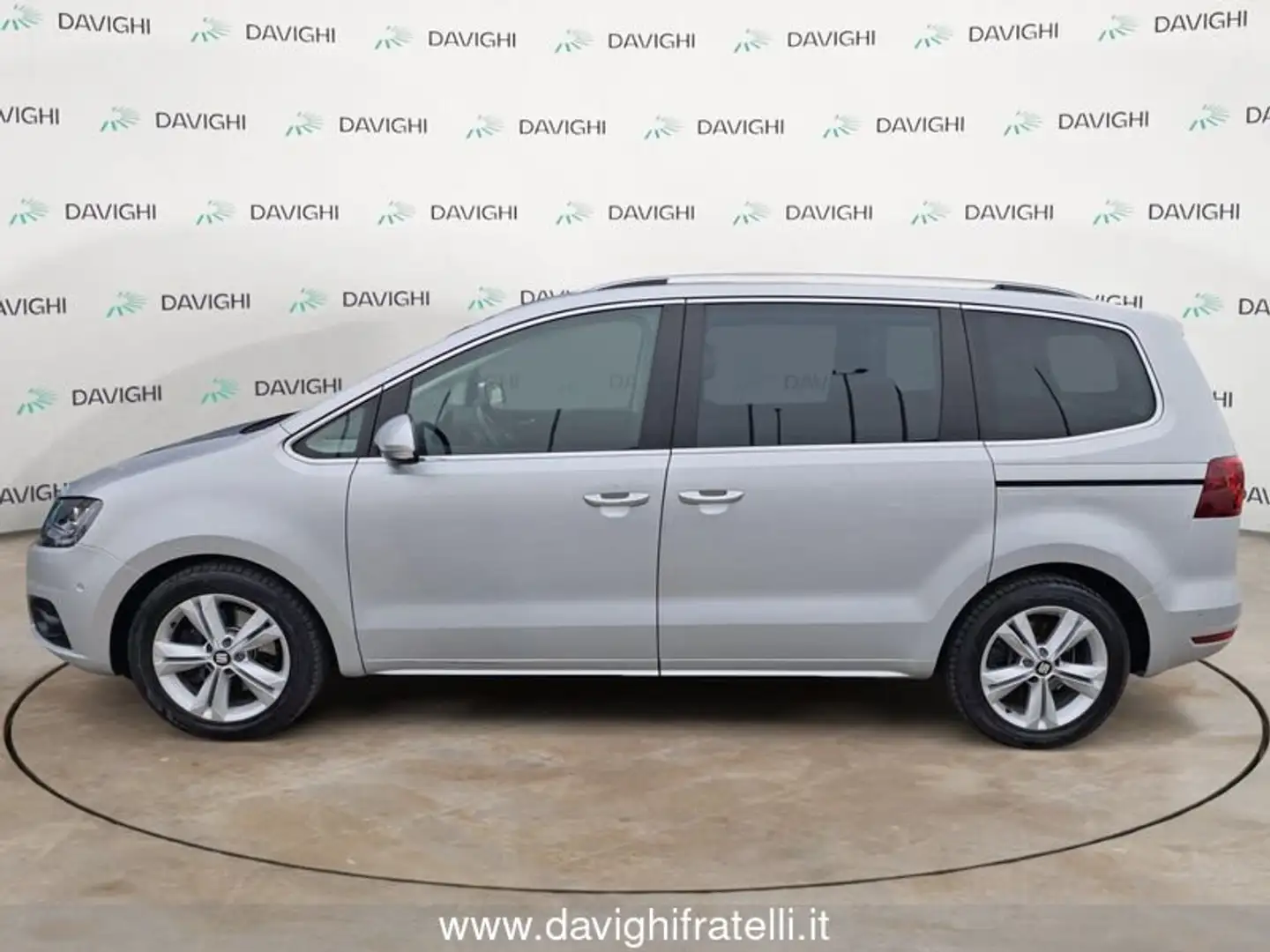 SEAT Alhambra 2.0 TDI 115 CV CR Advance Argento - 2