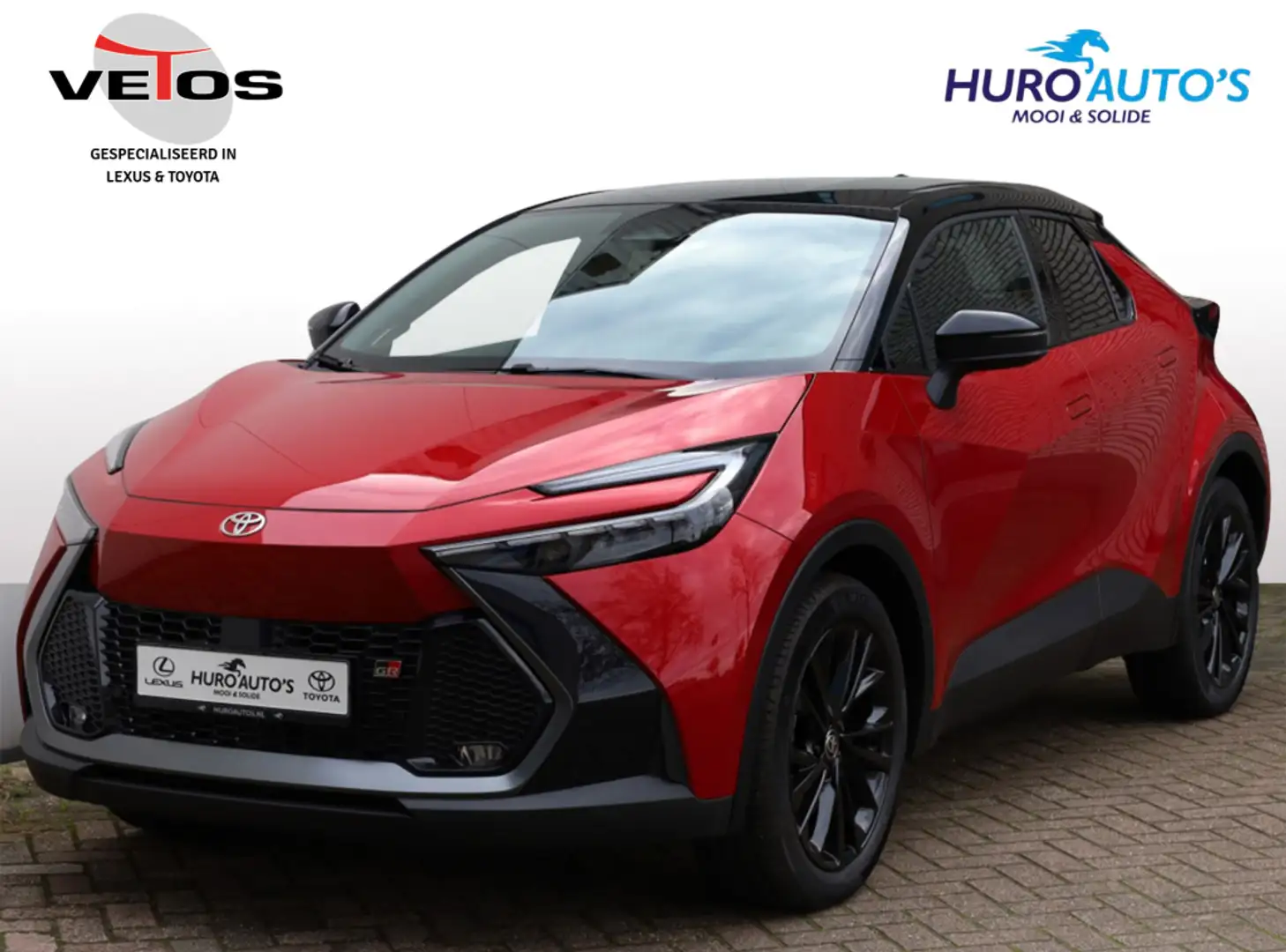 Toyota C-HR 2.0 PHEV 220 GR Sport | Leder | JBL | Memory Seat Rood - 1