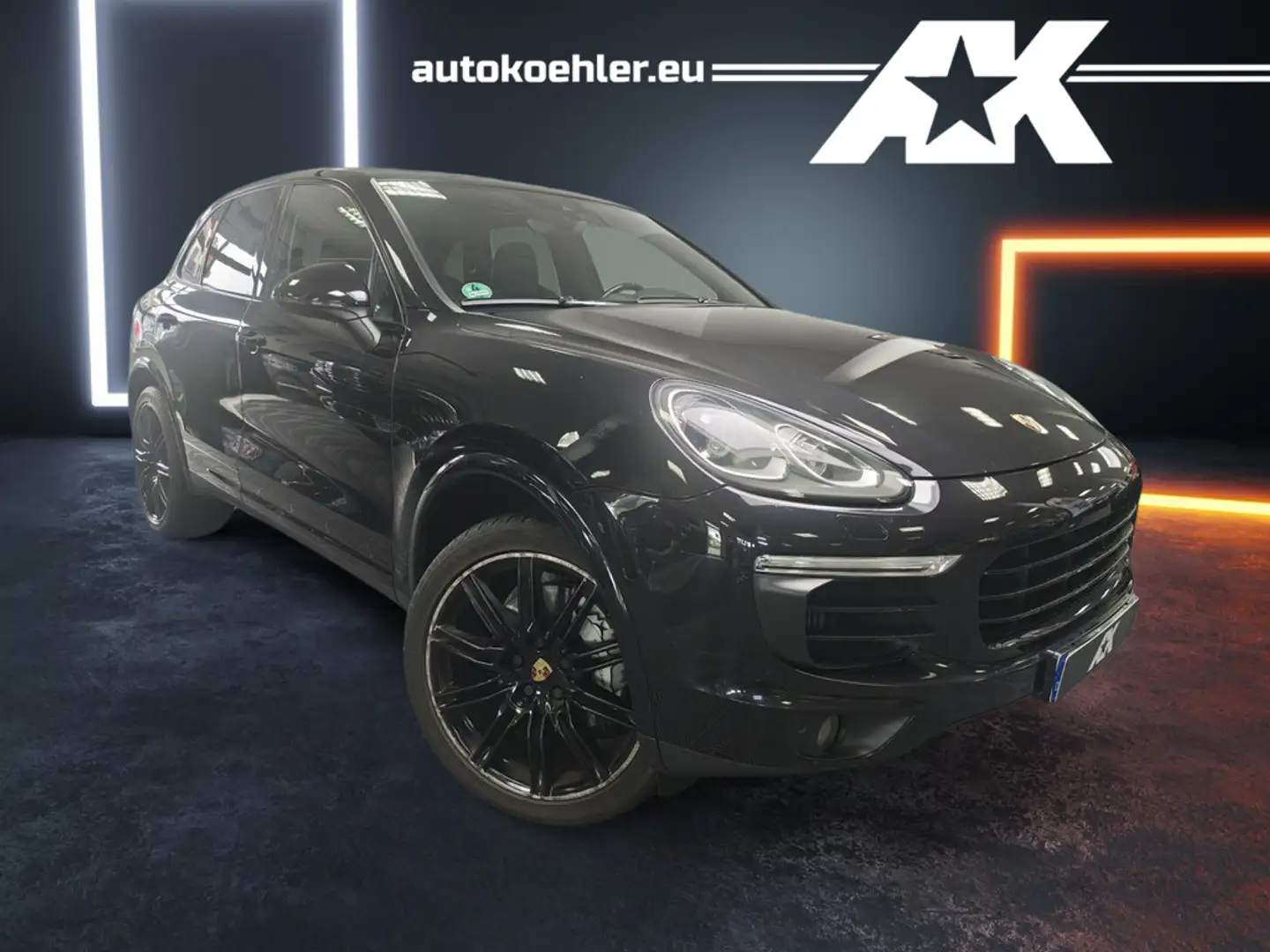 Porsche Cayenne 4.2 TDI S Platinum Edition XENON PANO Noir - 1