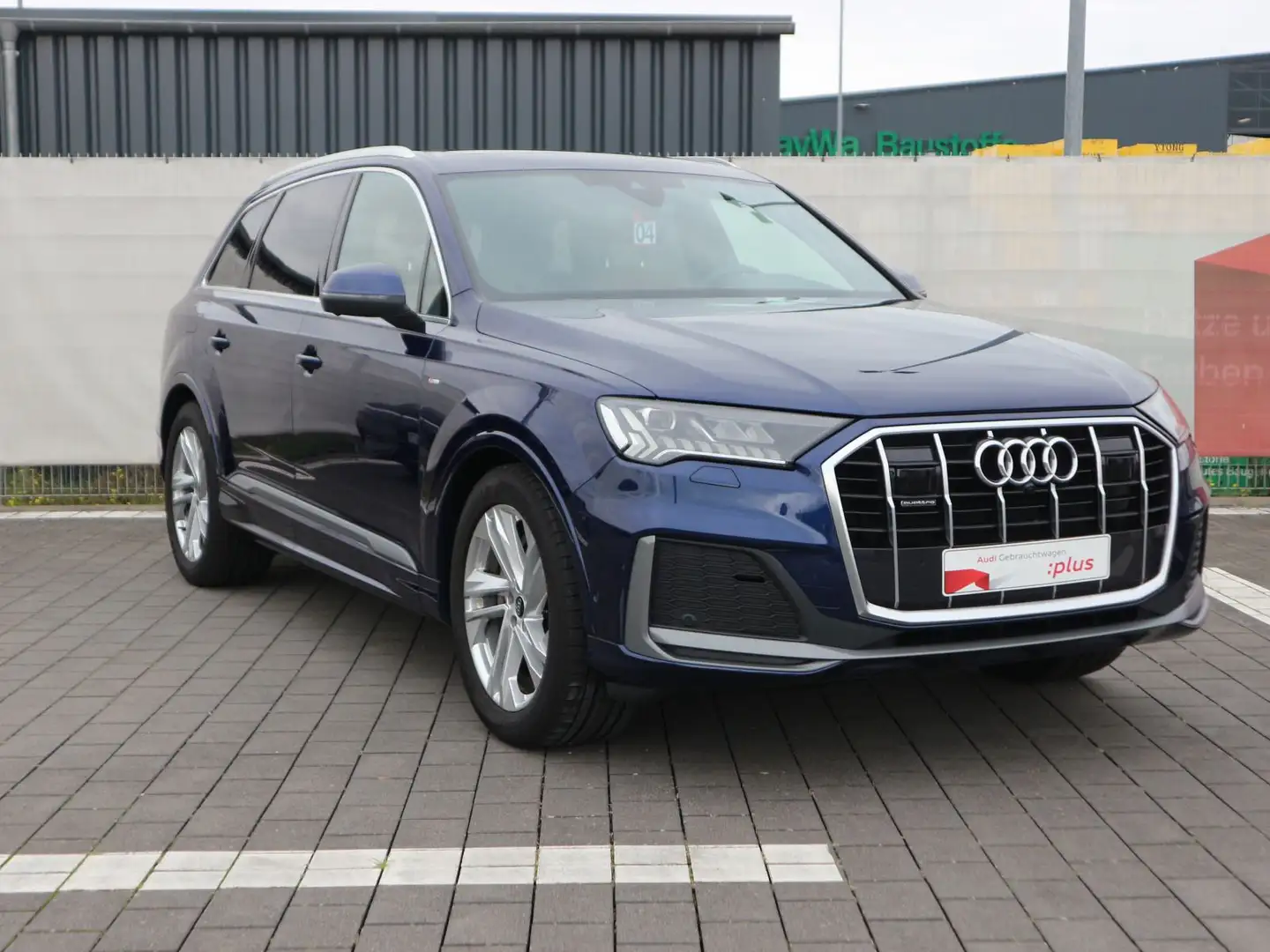 Audi Q7 S line 50 TDI quattro 7-SITZER*ACC*360°*PANO Blau - 2