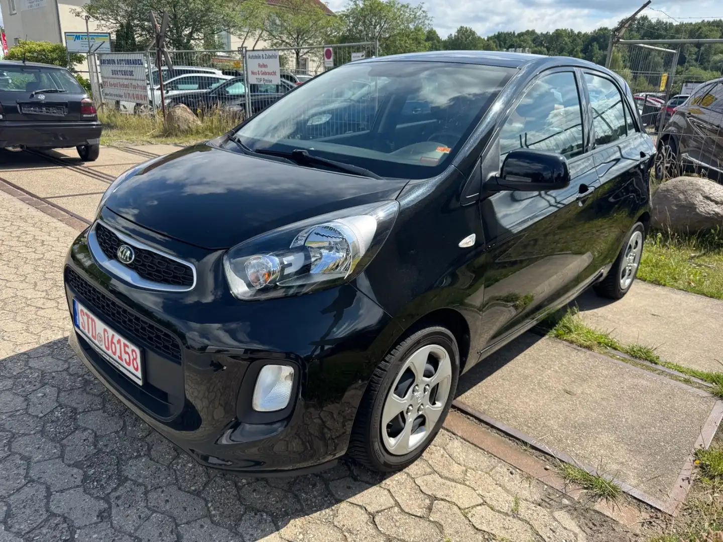 Kia Picanto Sensation*Klima*1.Hand* Schwarz - 1
