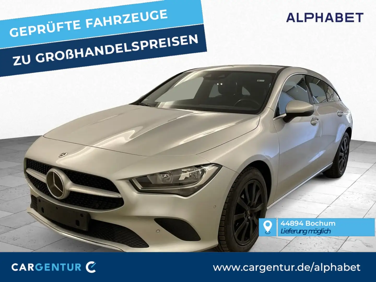 Mercedes-Benz CLA 200 d SB Progressive 4Matic Zilver - 1