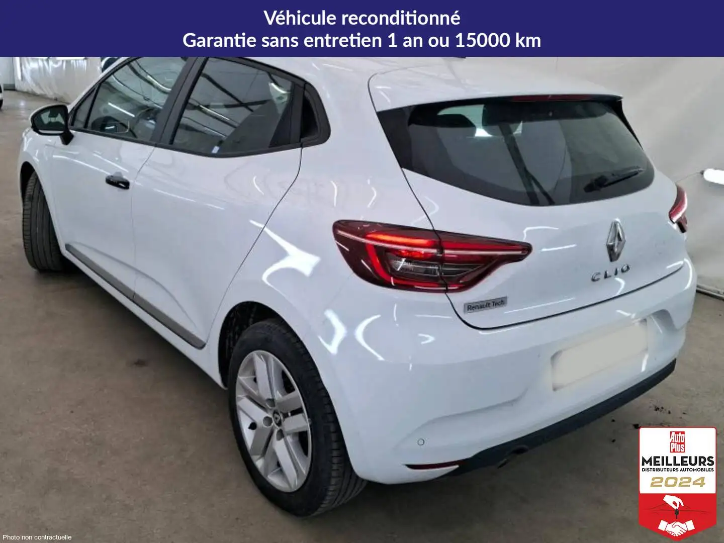 Renault Clio Clio SCe 65 Zen +Pack city Blanc - 2